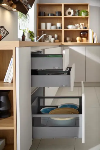 L-Küche 53.190 GL 1 523, Sandgrau matt AFP